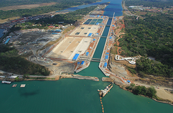 Panama Canal Expansion project Trevi spa