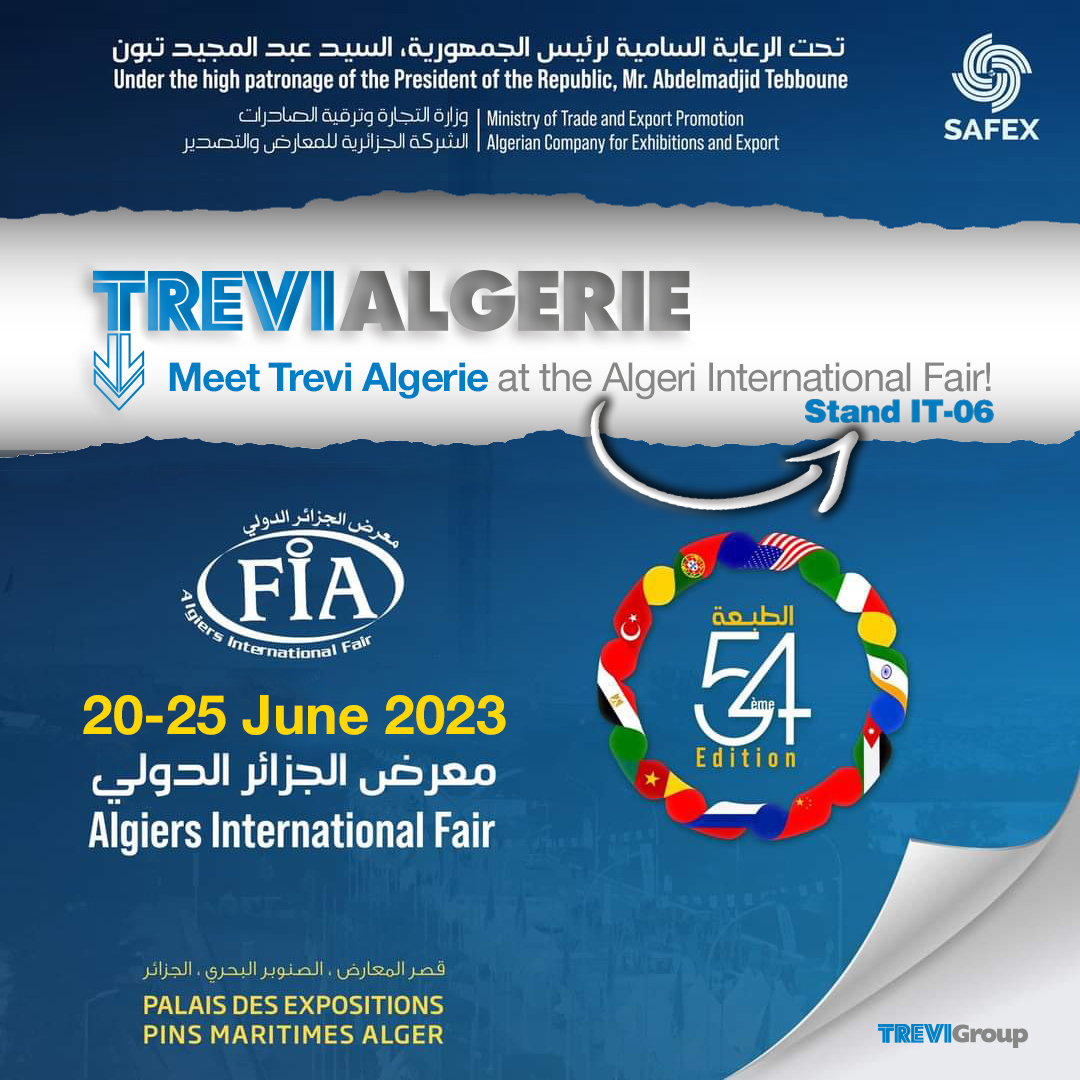 Trevi Algerie at the 2023 International Fair of Algiers | Trevi
