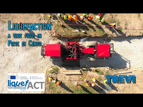 LIQUEFAZIONE: UN CAMPO PROVE TREVI A PIEVE DI CENTO